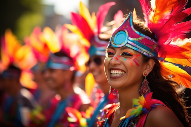 Women at the Brazilian Carnival