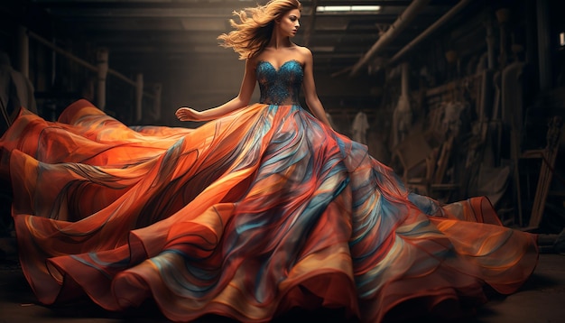 Women Dress award winning photography creative concept