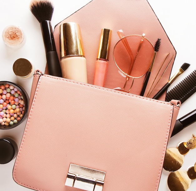 women fashion bag and accessories for women make up and jewelry