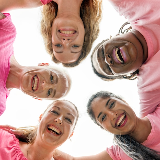 Women fighting breast cancer