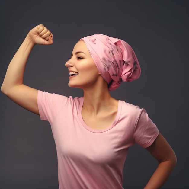 Photo women fighting breast cancer