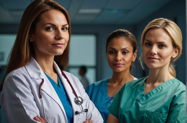 Women in healthcare professions makin