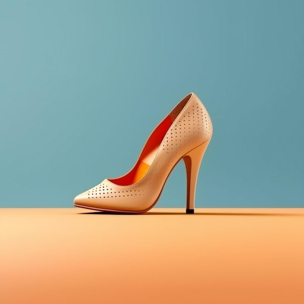 women high heel branding