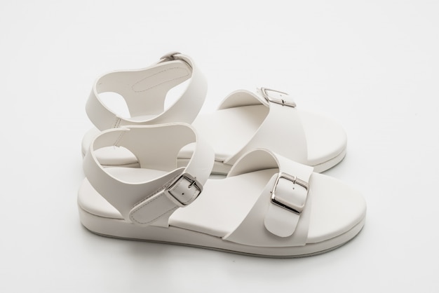 women leather sandals