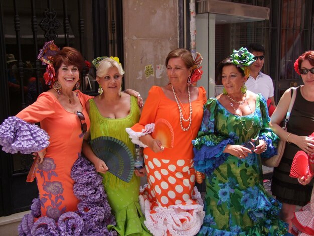 Foto donne al festival di malaga