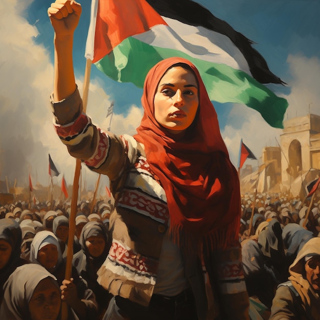 Women Palestinian people Freedom Protest