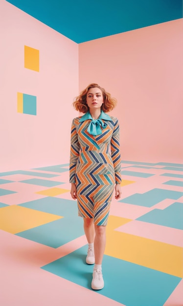 A Women Pastel Color with Style by Jimmy Marble