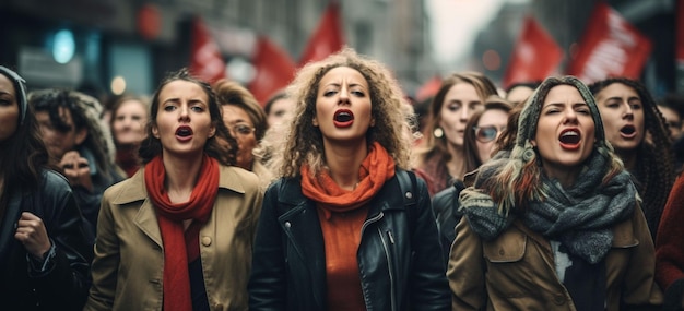 Photo women protest