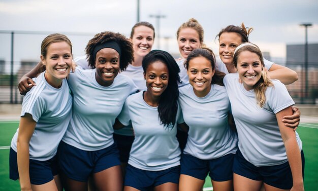 Photo women's soccer team