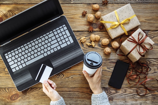 Women Shopping Online Using Devices 