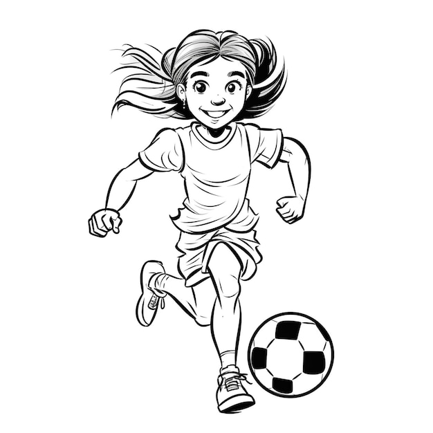 写真 女子サッカー選手