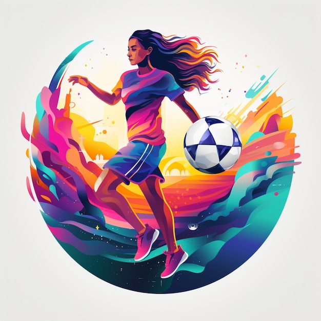 women soccer player