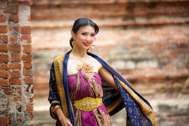 Women in Thailand Traditional Costume