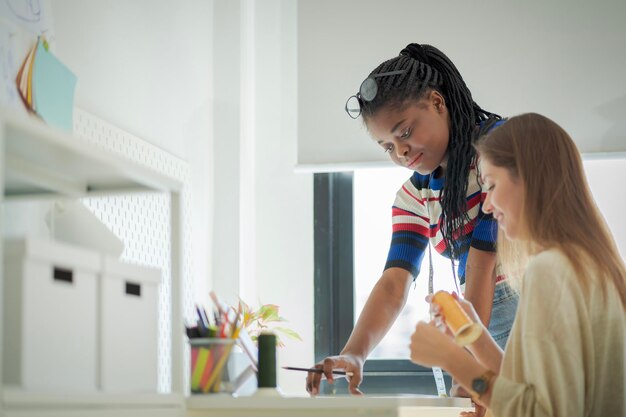 Women working together Small business