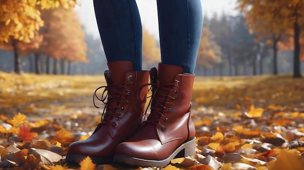 Womens autumn boots