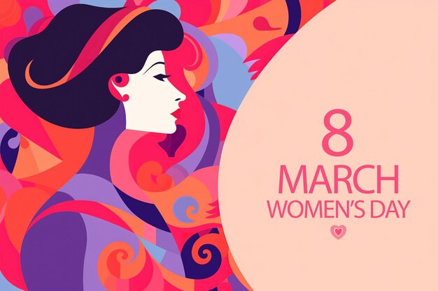 Womens Day March 8 Celebrating together promoting gender equality awareness and womens rights