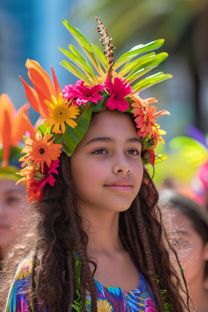 Photo a womens day parade using