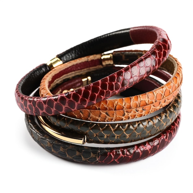 Leather Bracelet, Men Bracelet, Women Leather Jewelry, Leather Cuff, U –  ISHAOR