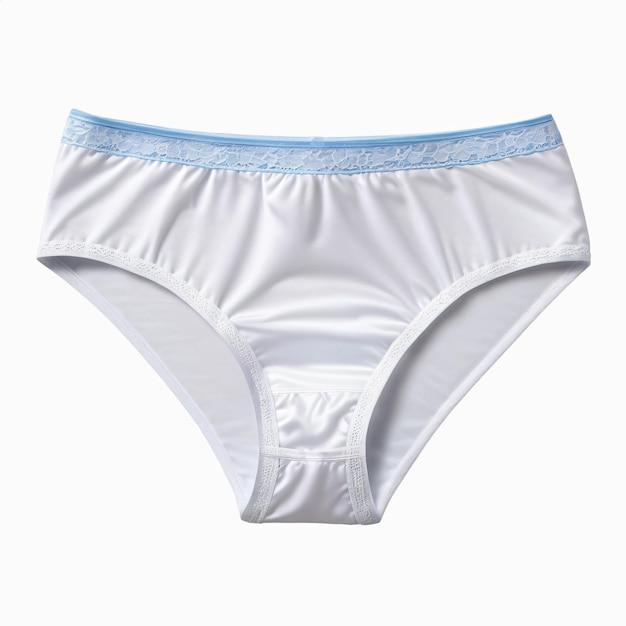 Womens panties isolated on white background Clipping path included