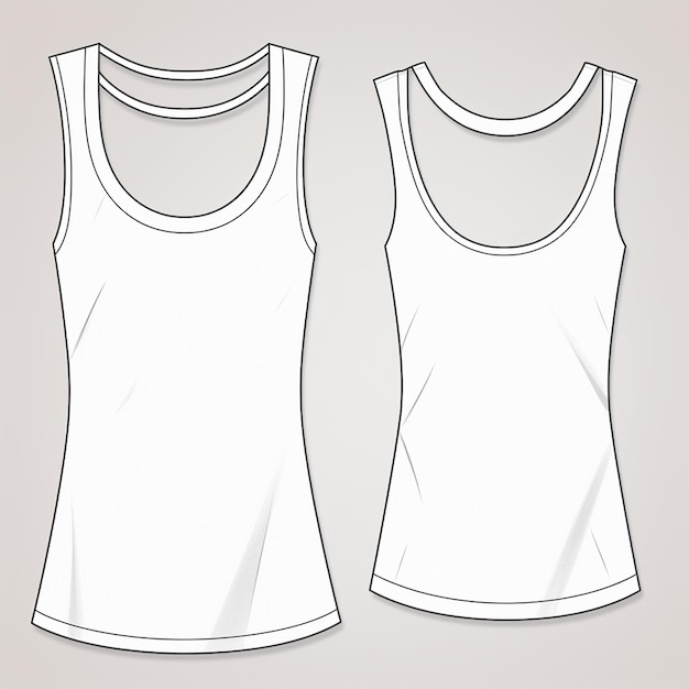 Photo womens tank top unique design