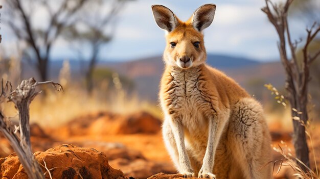 Foto wonder wildlife australië kangaroo koninkrijk