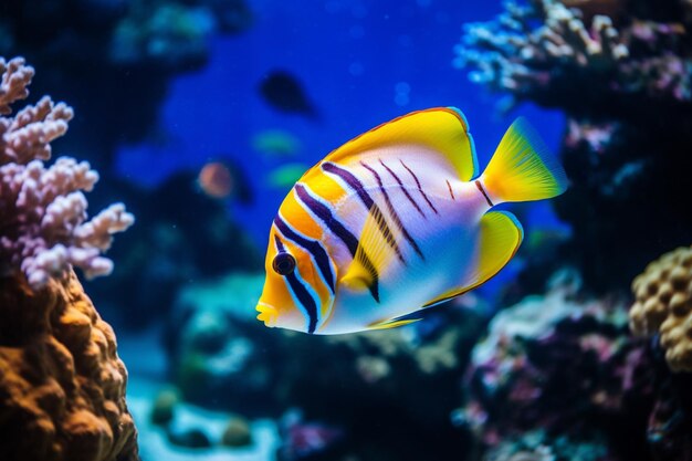 Premium Photo  Wonderful and beautiful underwater world with
