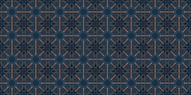 Wonderful seamless pattern beautiful woven pattern and texture Kaleidoscope banner