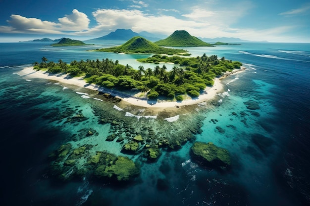 Wonderful tropical islands