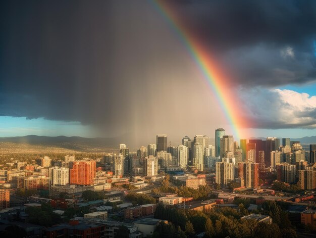 A wonderfull rainbow