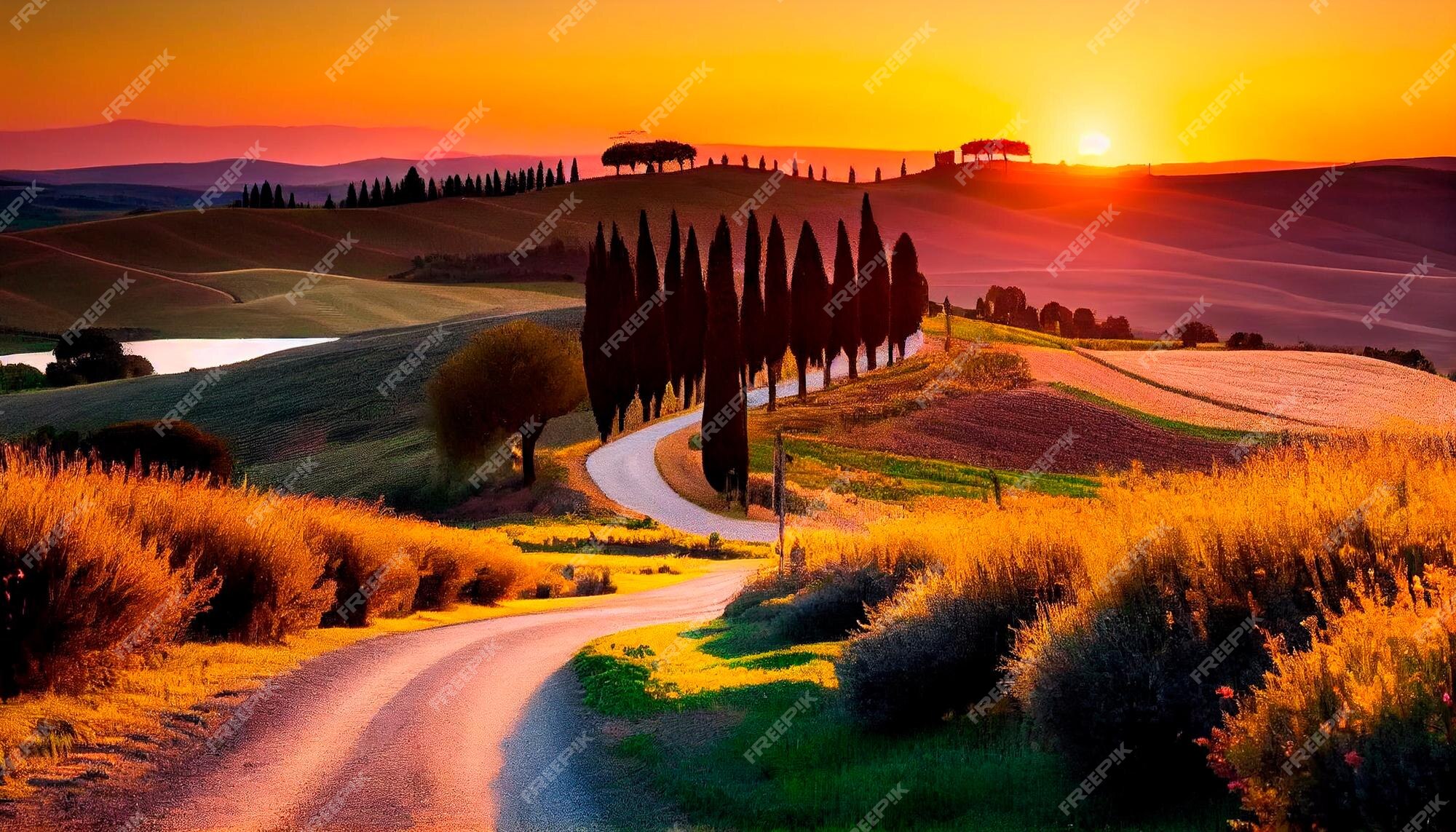 Tuscan Sunset