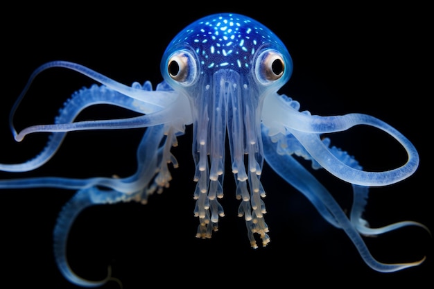 Чудеса глубокого синего моря: фотография животных