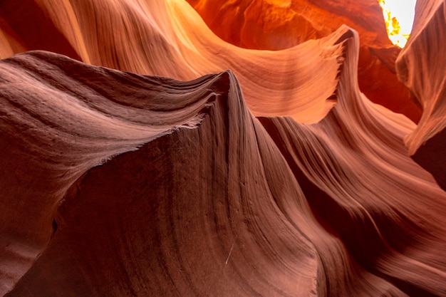 Le meraviglie viste in lower antelope guardando in alto. arizona, stati uniti