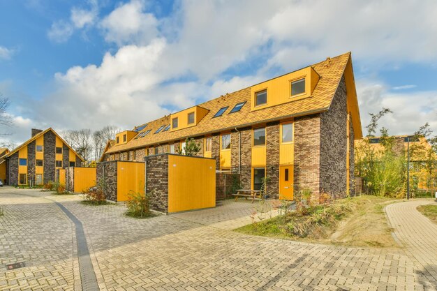 Woningbouw gevel