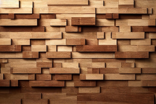 Sfondo di legno o texture illustrazione raster di rendering 3d