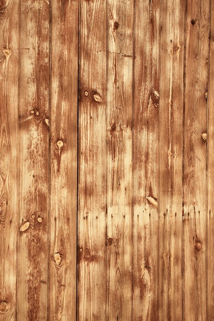 Wood background with yellow light