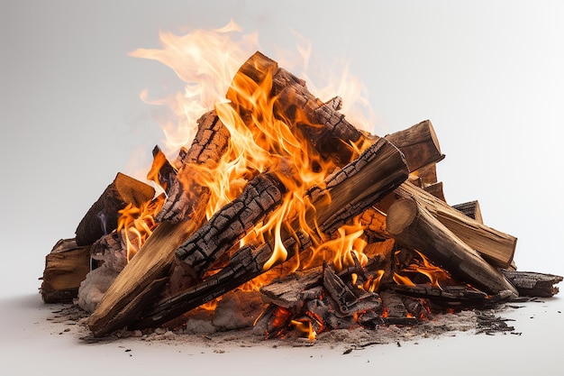 wood_campfire_fire_flames_white_background_hiperreali_