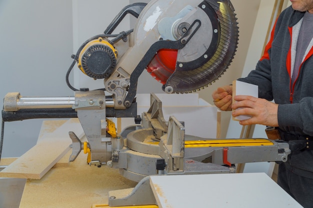 Wood cutting with circular saw