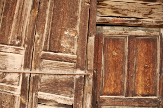 Wood door