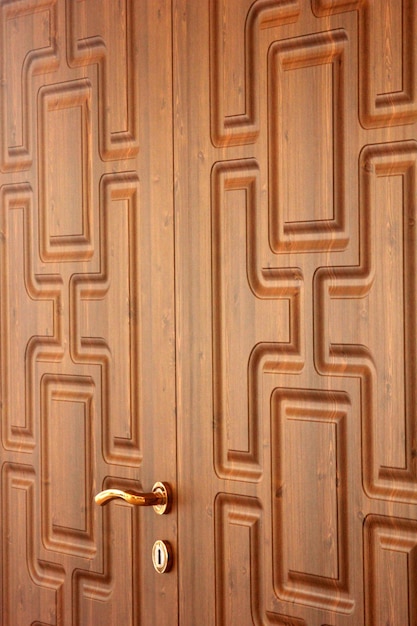 Wood door