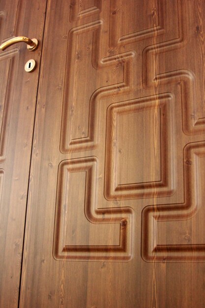 Wood door