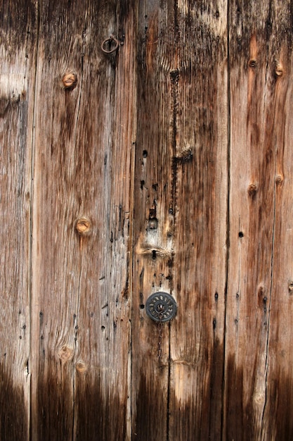 wood door