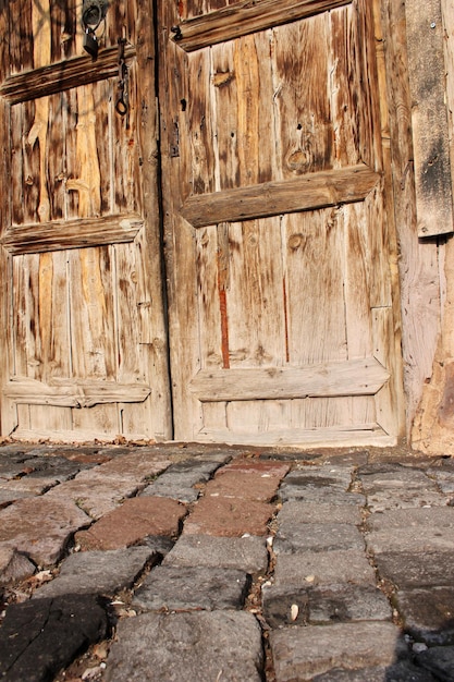 wood door