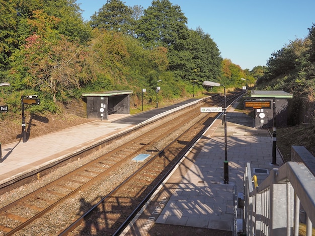 Wood End station in Tanworth in Arden