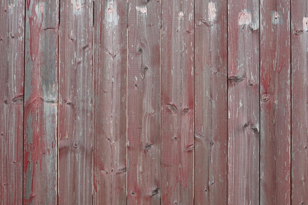 Wood fence surface