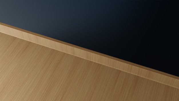 Pavimento e parete in legno come sfondo