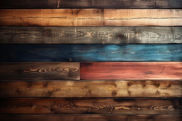 木製堅木張りの床壁