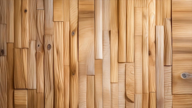 Деревянная панель с различной текстурой дерева.