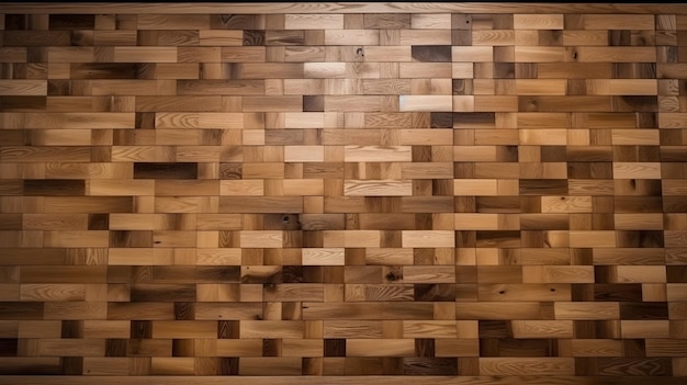 Wood parquet floor texture generative ai