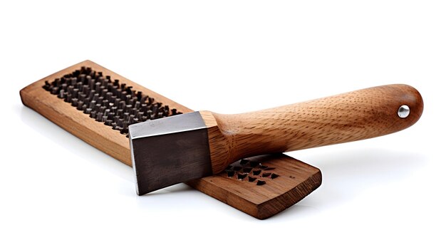 Photo wood plane and rasp