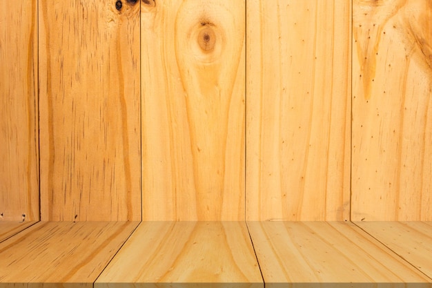 木の板の茶色のテクスチャの背景